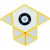 Сенсорный конструктор-ночник "Сенсорики", с usb базой, желтый