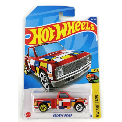 Машинка базовая Hot Wheels 69 Chevy Pickup