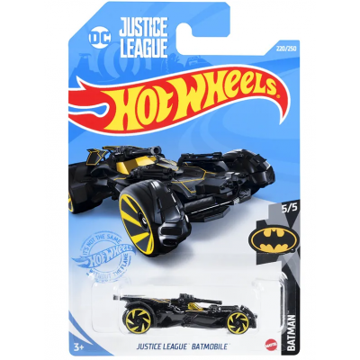 Машинка базовая Hot Wheels Justice League Batmobile TH