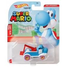 Hot Wheels  Super Mario Йоши Светло-голубой GRM39