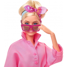 Кукла Barbie the Movie Pink Overall Коллекционная кукла в розовом комбинезоне HRF29