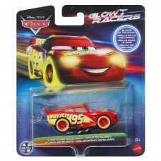 Машинка Cars Night Racing Герои мультфильмов светится в темноте Lightning McQueen HPG77