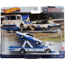 Машинка Hot Wheels Time Transport 65 Ford Galaxie Ford C-800 HCR32