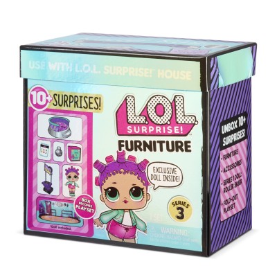 Игровой набор MGA Entertainment LOL Surprise Furniture Roller Rink with Roller Sk8er, 567103 
