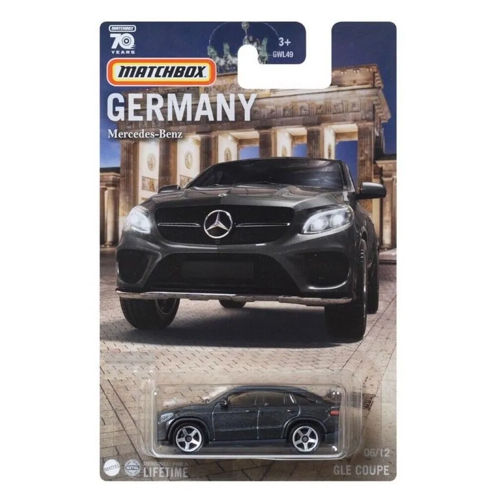 Машинка Matchbox Germany Mercedes-Benz GLE Coupe HPC61