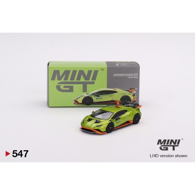 Машинка коллекционная MINI GT Lamborghini Huracan STO Verde Citrea 547
