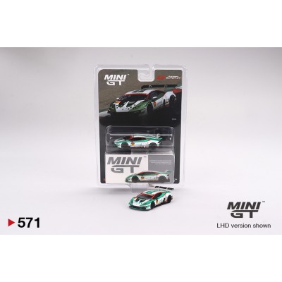 Машинка коллекционная MINI GT Super GT Lamborghini Huracan GT3 EVO  JLOC 2022 Super GT Series 571