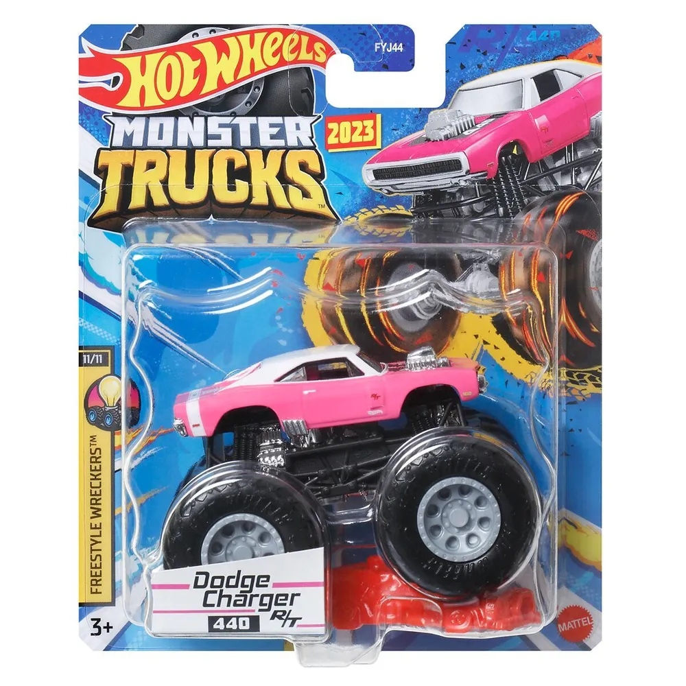 Машинка Hot Wheels Monster Truck Dodge Charger R/T 440 HLT14