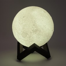 Лампа-ночник "Луна большая " (7 цветов) с пультом управления